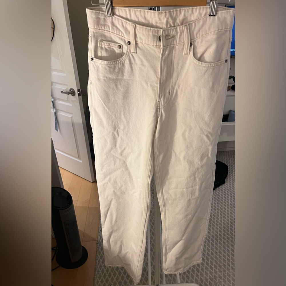 White Denim Jeans